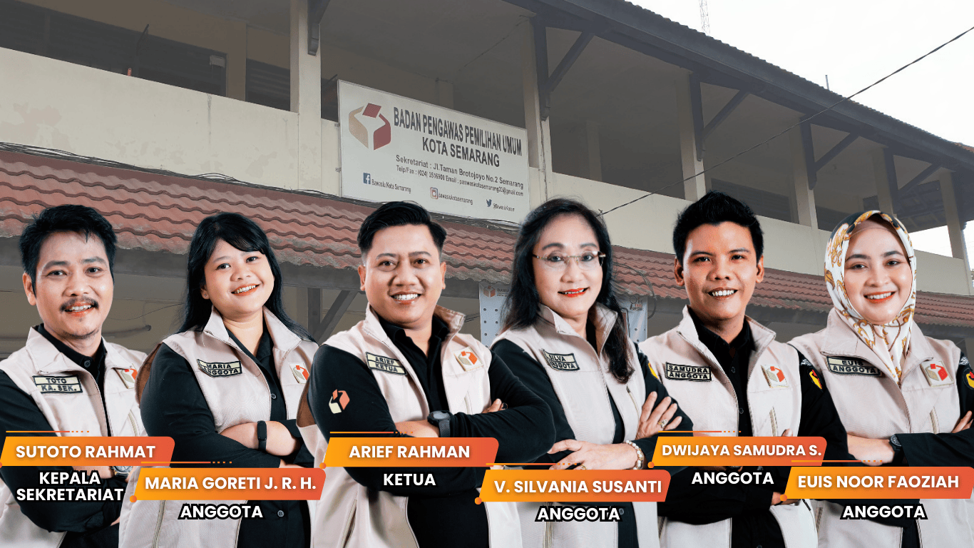 PIMPINAN BAWASLU KOTA SEMARANG