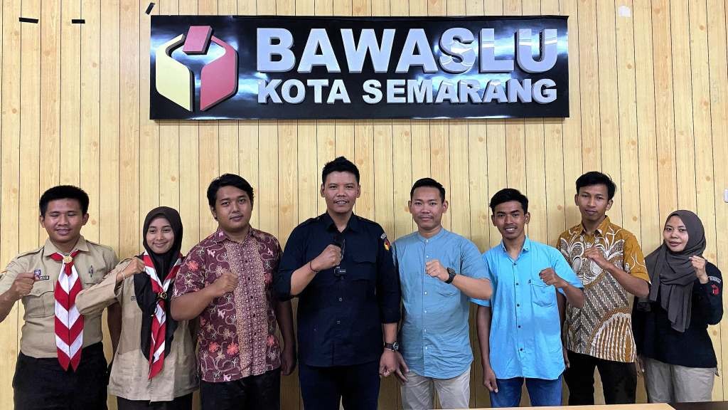 Bawaslu Kota Semarang Gelar Rapat Koordinasi Bersama Saka Adhyasta Pemilu