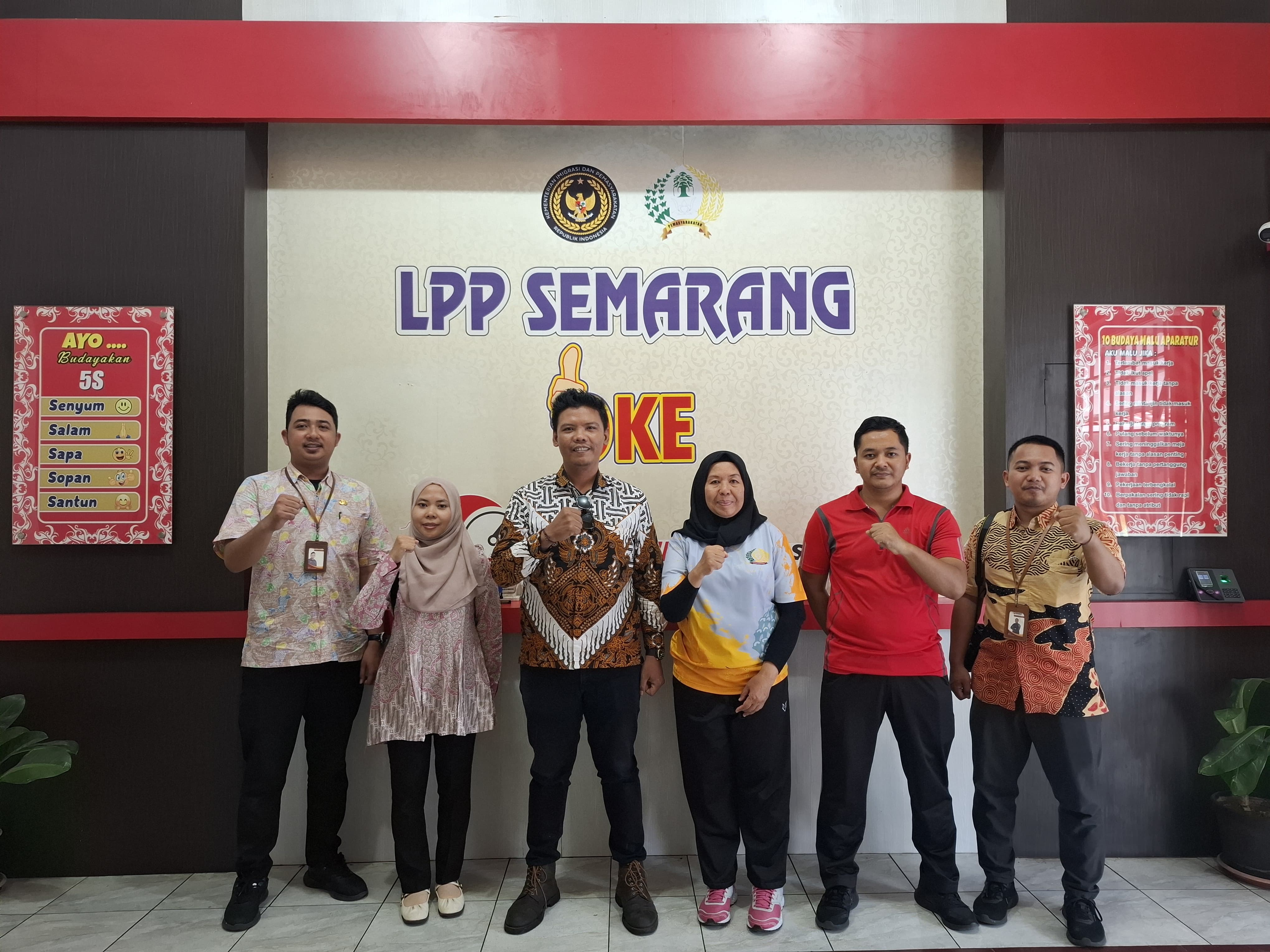 Audiensi dengan Lapas Kelas II A Semarang