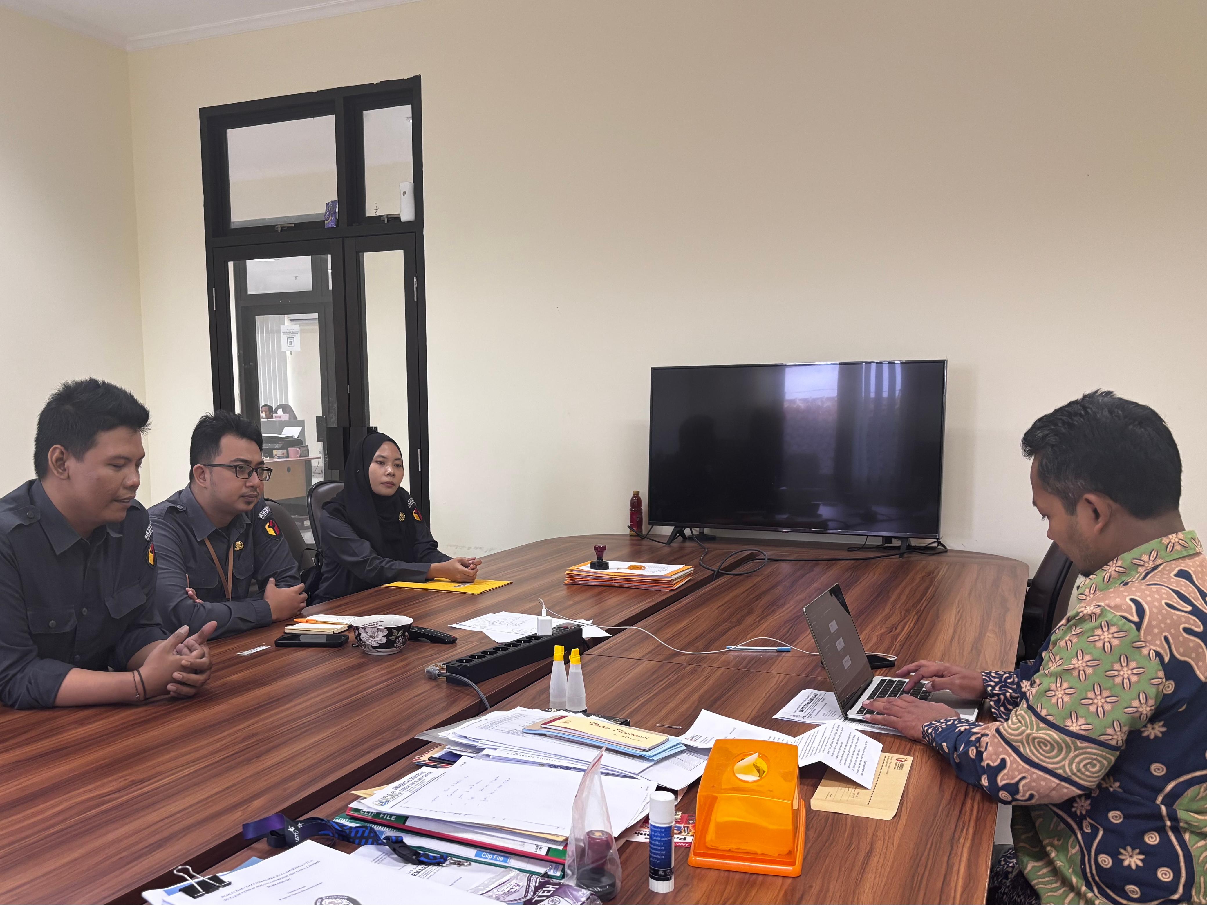 Audiensi dengan USM TV