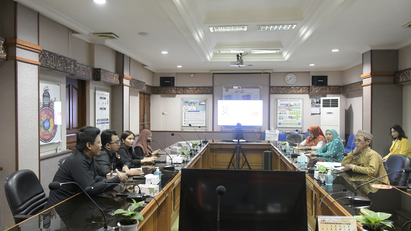 Bawaslu Kota Semarang lakukan audiensi dengan Dinas Pendidikan dan Kebudayaan Provinsi Jawa Tengah