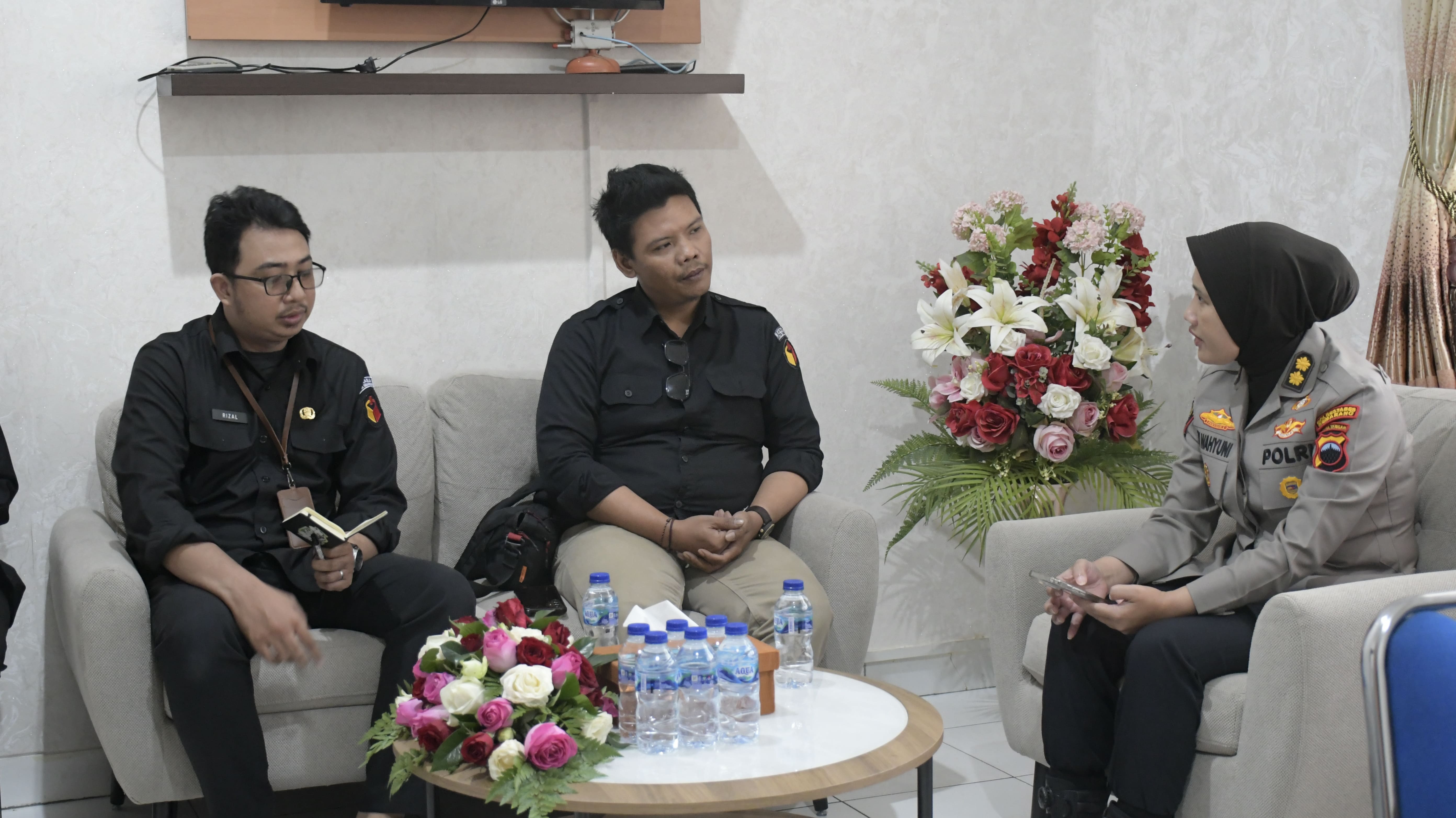 Audiensi dengan Polrestabes Semarang