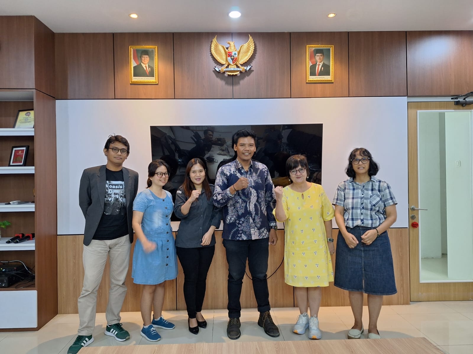 Foto bersama saat audiensi