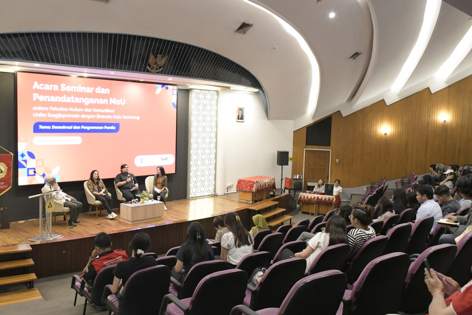 Bawaslu Goes to Campus: FHK Unika