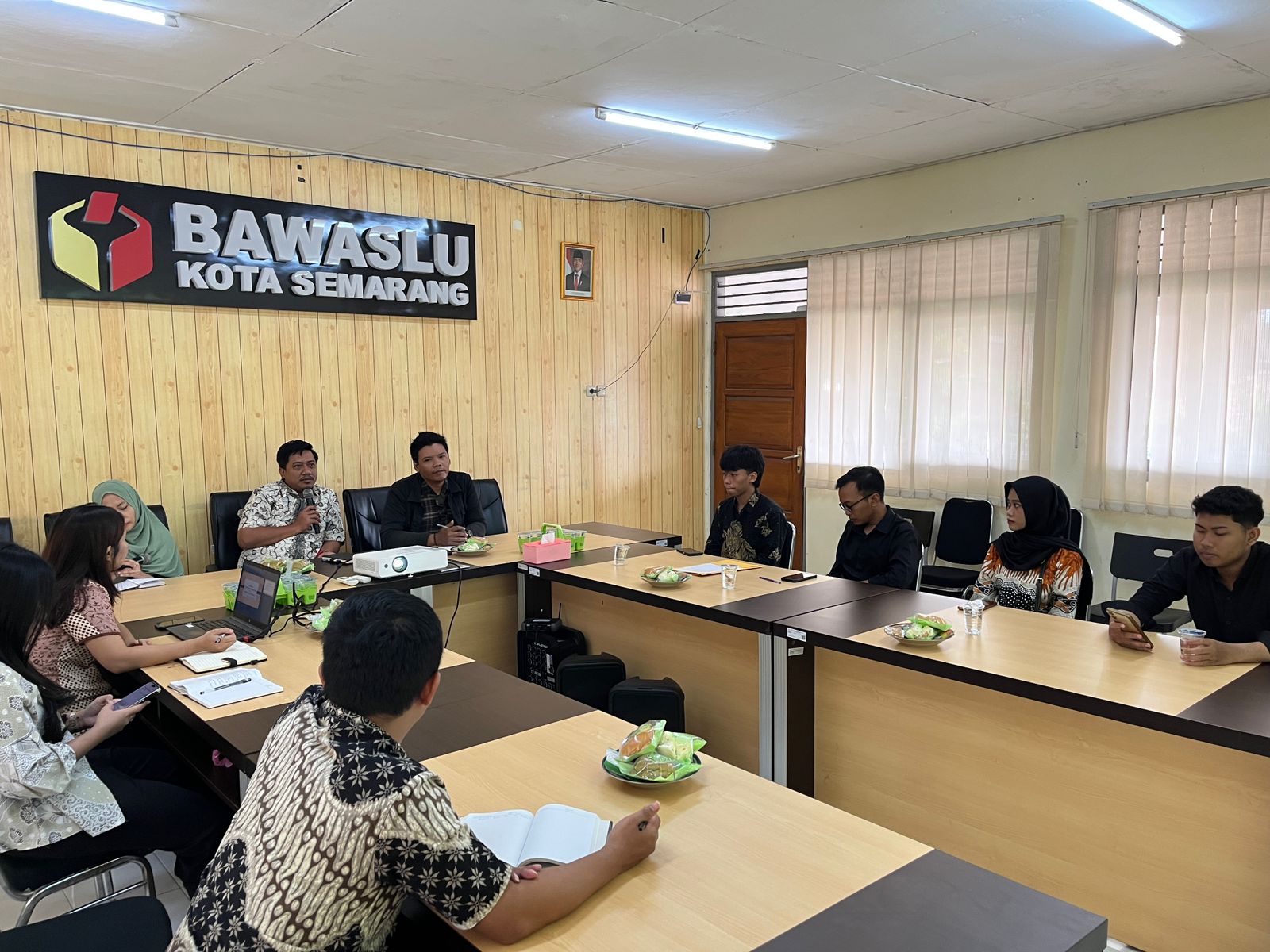 Audiensi Perisai Demokrasi Bangsa Kota Semarang