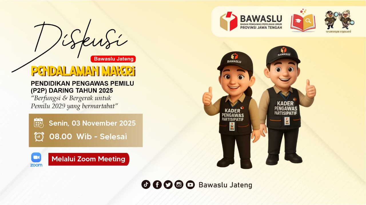 Kegiatan P2P Kota Semarang secara daring