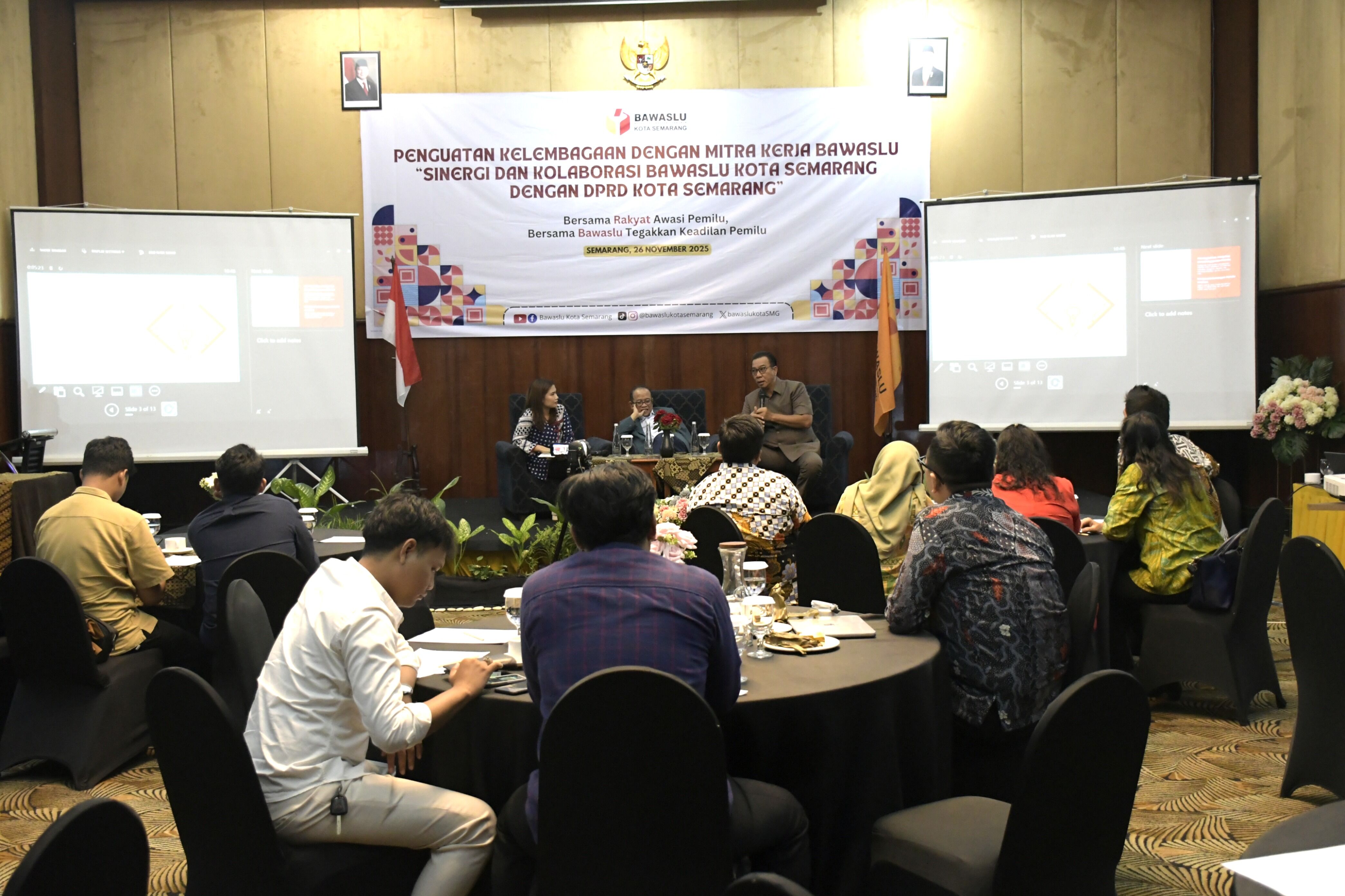 Sinergi Bawaslu dan DPRD Kota Semarang