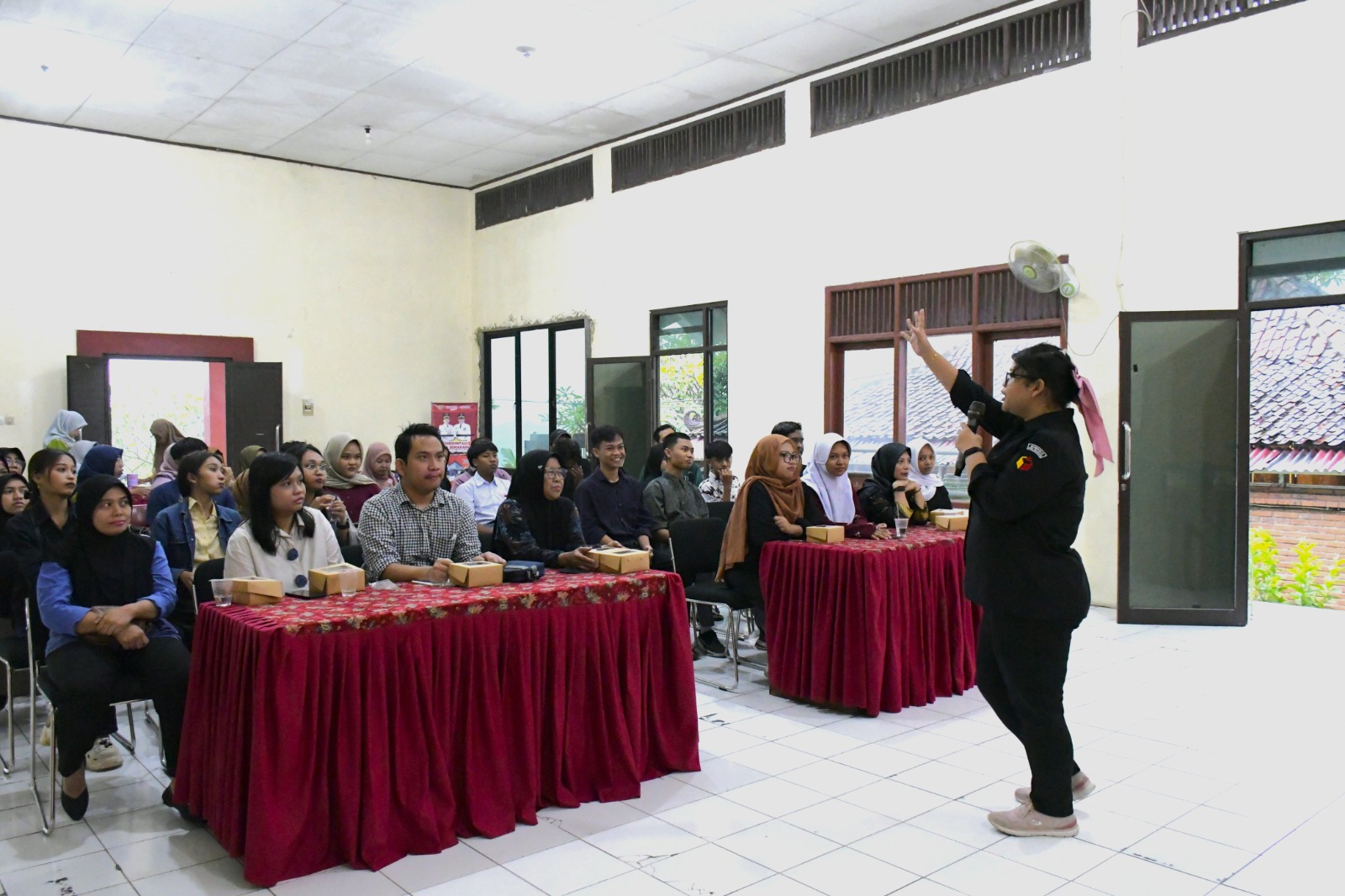 Sosialisasi kepada generasi muda di Kelurahan Jangli, Tembalang, Semarang