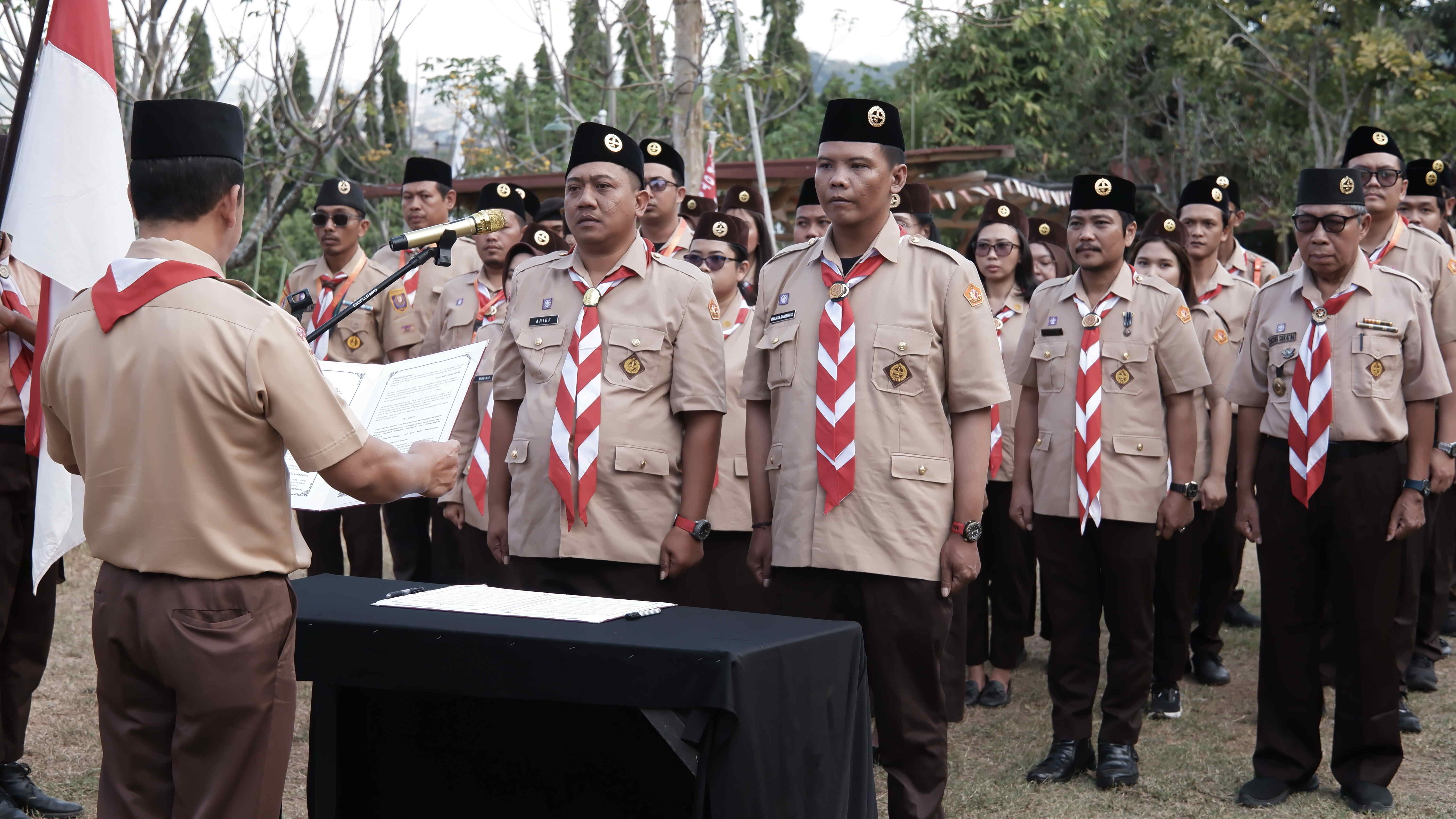 Pelantikan Mabi dan Pimpinan SAKA Adhyasta Pemilu Kota Semarang Tahun 2026