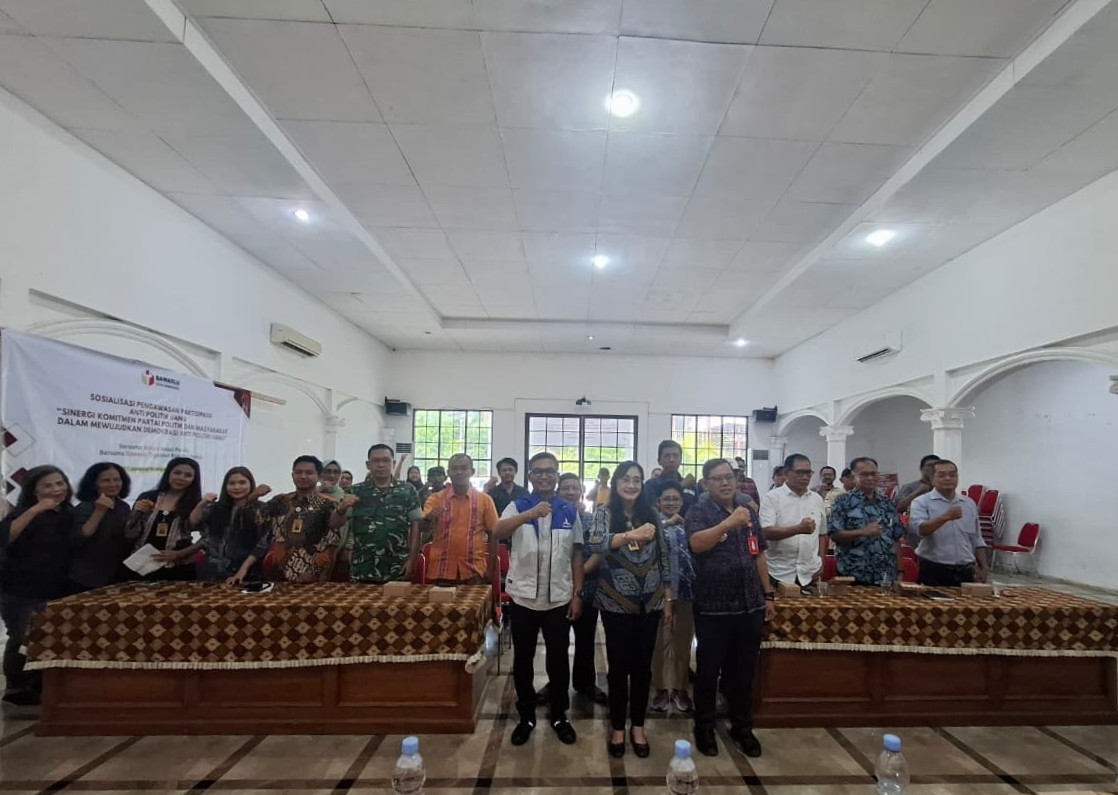 Soswatif Anti Politik Uang di Kecamatan Semarang Tengah