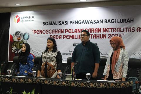 Kegiatan Sosialisasi Pengawasan Bagi Lurah