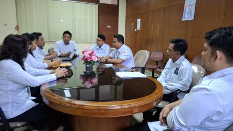 Perwakilan BKN menyampaikan hasil terusan Bawaslu Kota Semarang terkait pelanggaran Netralitas ASN