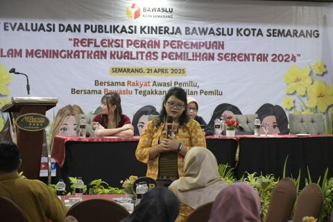 Anggota Bawaslu Kota Semarang, Maria Goreti