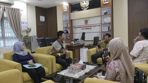 Audiensi dengan Disdukcapil