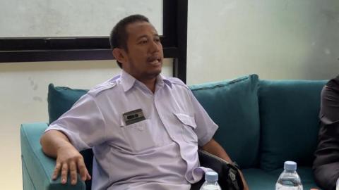 Direktur USM Jaya FM Bakhtiar Rivai menyambut baik kedatangan perwakilan dari Bawaslu Kota Semarang