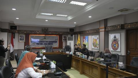 Audiensi Bawaslu Kota Semarang dengan Dinas Pendidikan dan Kebudayaan Provinsi Jawa Tengah