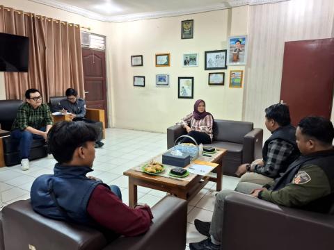 Audiensi dengan PMII