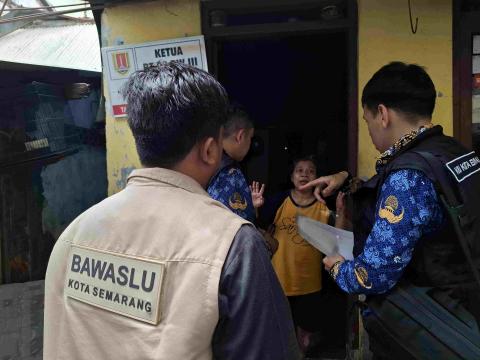 Pengawasan Coktas di Kelurahan Pekunden