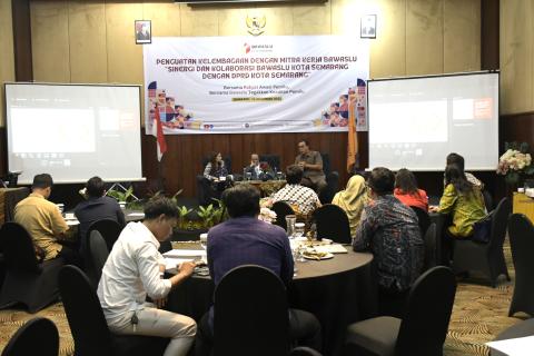 Sinergi Bawaslu dan DPRD Kota Semarang