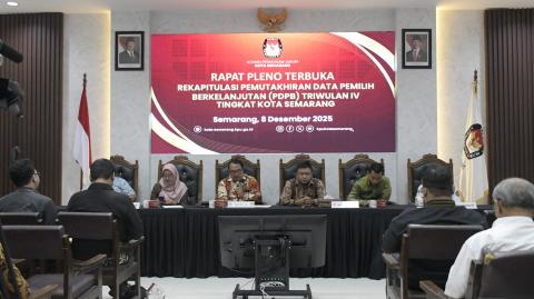 Pengawasan Pleno PDPB Triwulan IV Tahun 2025 Tingkat Kota Semarang