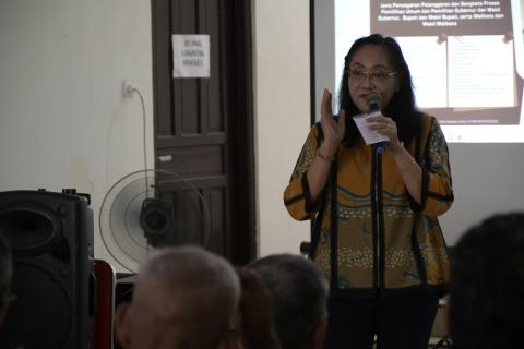 Anggota Bawaslu Kota Semarang, Silvania Susanti