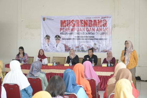 Perwakilan Dinas Pemberdayaan Perempuan dan Perlindungan Anak (DPPA) Kota Semarang menekankan pentingnya Musyawarah Perencanaan Pembangunan (Musrenbang)