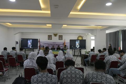 Sambutan Koordiv Humas dan Data Informasi Bawaslu Provinsi Jateng