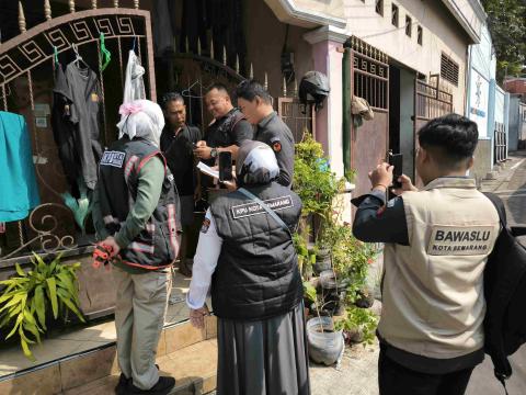 pengawasan Coktas di Kelurahan Jerakah