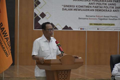 Ketua DPC Partai Gerindra Kota Semarang, Joko Santoso 