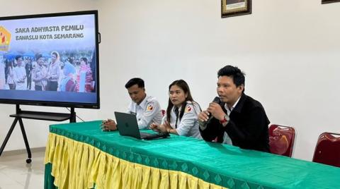 SMA Islam Sultan Agung 1 Semarang Resmi Jadi Pangkalan Saka Adhyasta Pemilu Kota Semarang