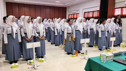 Sosialisasi Pendidikan Pemilih di SMA Laboratorium UPGRIS