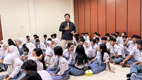 Ketua Bawaslu Kota Semarang, Arief Rahman saat menjadi narasumber