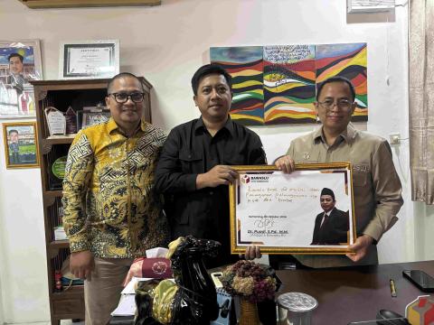 Kunjungan Anggota Bawaslu RI, Puadi ke Kantor Bawaslu Kota Semarang