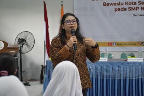 Ayo bangun pengawasan partisipatif pemilu dan bangun gerakan tolak politik uang sejak dini,