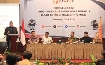 Kegiatan Sosialisasi Organisasi Pengawas Pemilu bagi Stakeholder Pemilu