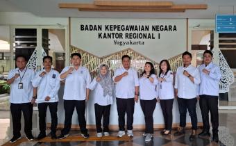 Bawaslu Kota Semarang Kunjungi BKN Kantor Regional I Yogyakarta