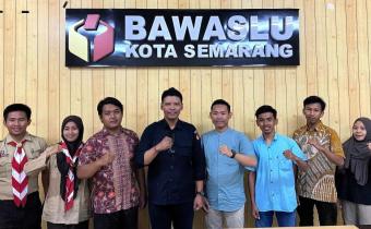 Bawaslu Kota Semarang Gelar Rapat Koordinasi Bersama Saka Adhyasta Pemilu