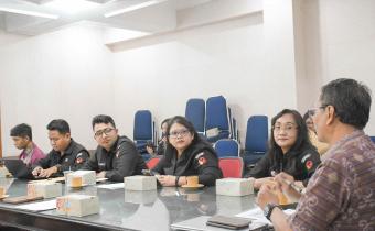 Audiensi Bawaslu Kota Semarang ke BKD Jawa Tengah