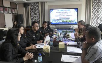 Badan Pengawas Pemilihan Umum (Bawaslu) Kota Semarang melakukan audiensi ke Badan Kepegawaian, Pendidikan dan Pelatihan (BKPP) Kota Semarang