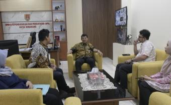 Audiensi dengan Disdukcapil