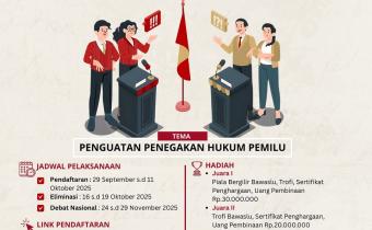 Debat Penegakan Hukum Pemilu