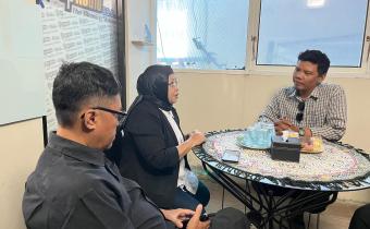 Audiensi Bawaslu Kota Semarang dengan Up Radio