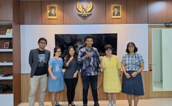 Foto bersama saat audiensi