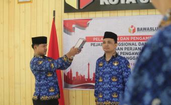 Pelantikan PPPK Tahap II Bawaslu Kota Semarang