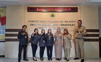 Audiensi Bawaslu Kota Semarang dengan Cabang Dinas Pendidikan Wilayah I