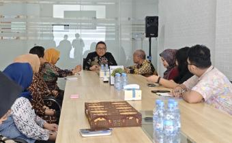 Audiensi dengan Kantor Wilayah Kementerian Hukum Jawa Tengah