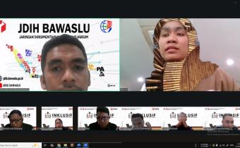 Kosultasi dengan JDIH Bawaslu secara daring
