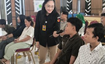Sosialisasi Pendidikan Pemilih Karang Taruna di Kelurahan Sumurboto