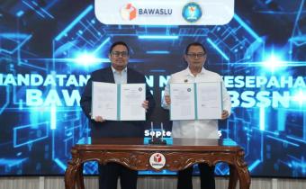 Bawaslu dan BSSN Perkuat Keamanan Digital untuk Mendukung Pengawasan Pemilu