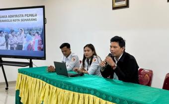 SMA Islam Sultan Agung 1 Semarang Resmi Jadi Pangkalan Saka Adhyasta Pemilu Kota Semarang